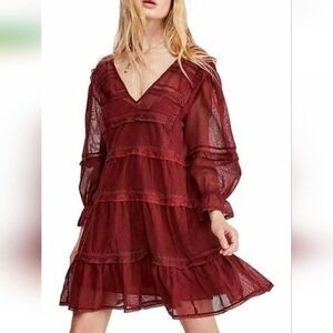 Free People Berlin Mini Dress, Medium (A7)